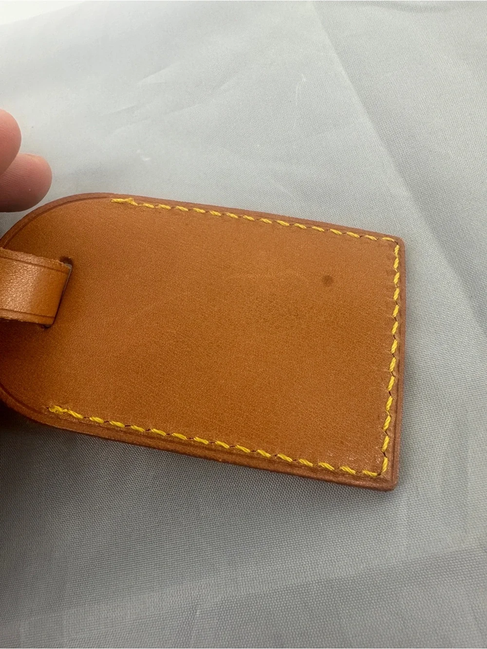 Louis Vuitton vintage luggage tag